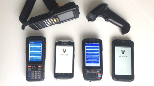 How to run Ventor on a professional barcode scanner
