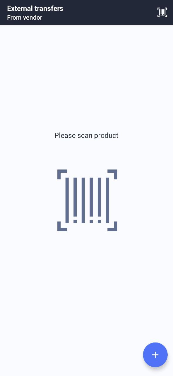 mERP with Barcode Scanner