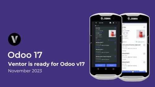 Ventor is ready for Odoo v17